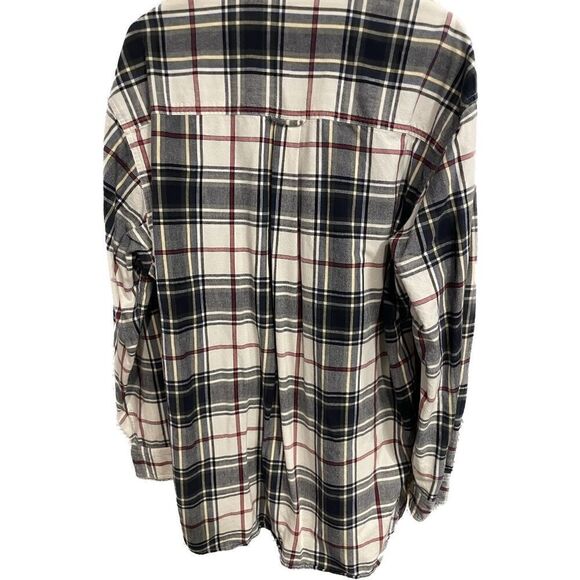 Roper Mens Western Shirt Extra Large (XL) Plaid Long Sleeve - Picture 3 of 4